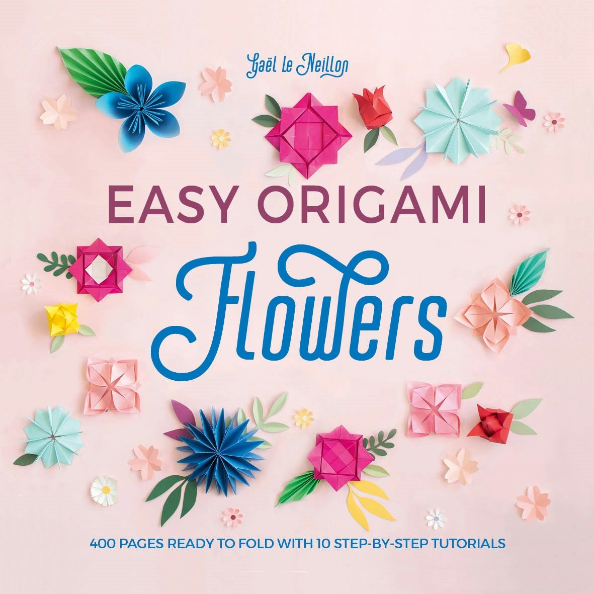 Book cover image for Easy Origami Flowers ISBN: 9781446309001